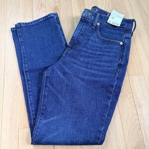 J.Crew 96 Straight Jeans 26 NWT High Rise Vintage Straight Denim